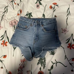 jean shorts